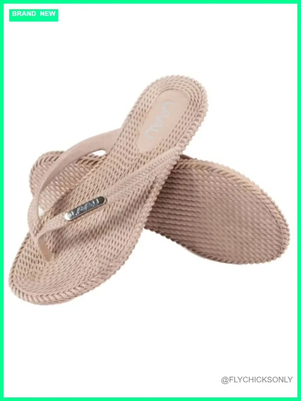 Waterproof Non Slip Thong Sandals for Beach Pool Shower Recyclable